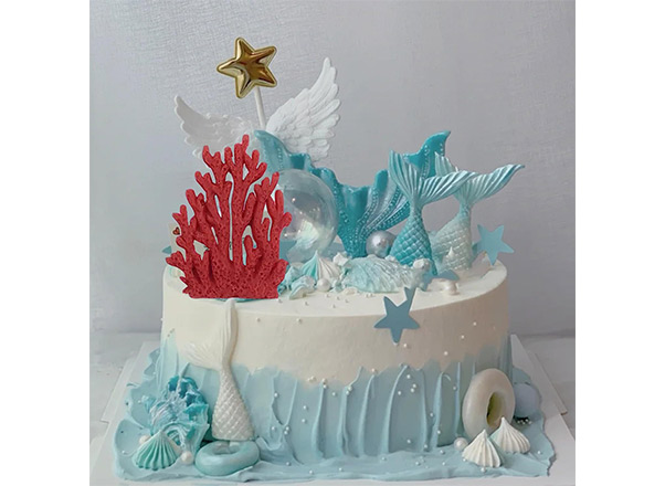 Seagrass coral molds