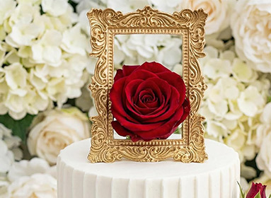 Beige photo frame molds