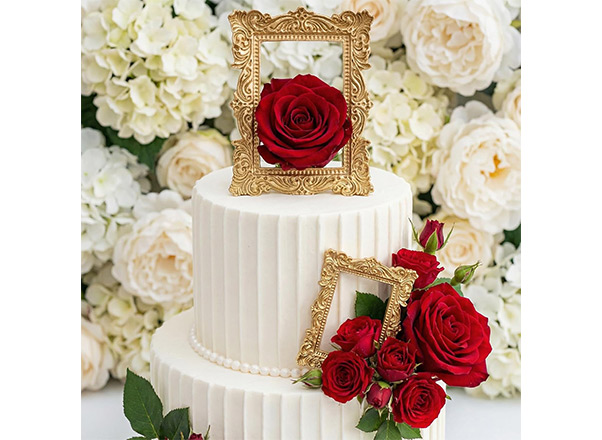 Beige photo frame molds