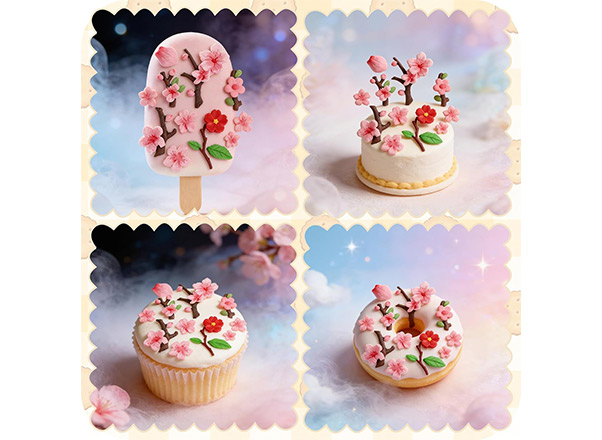 Peach blossom molds