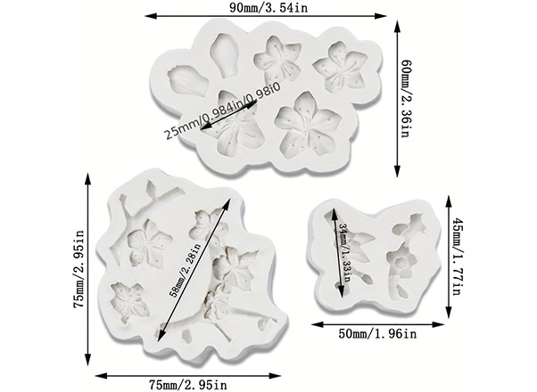 Peach blossom molds