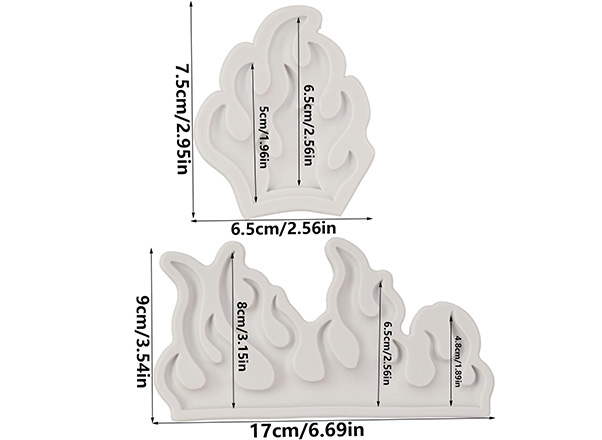 Flame molds