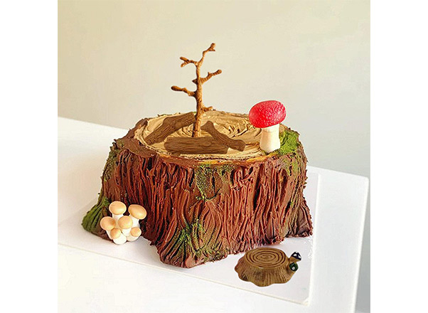 Tree stump molds